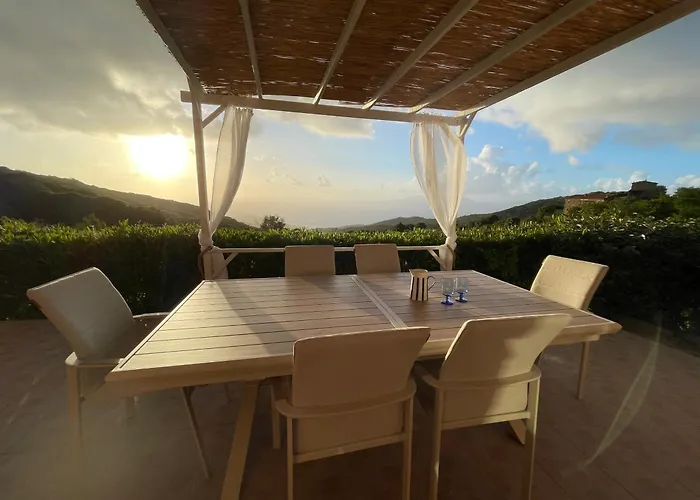 Charmante Maison Vue Mer Panoramique A Coti-Chiavari